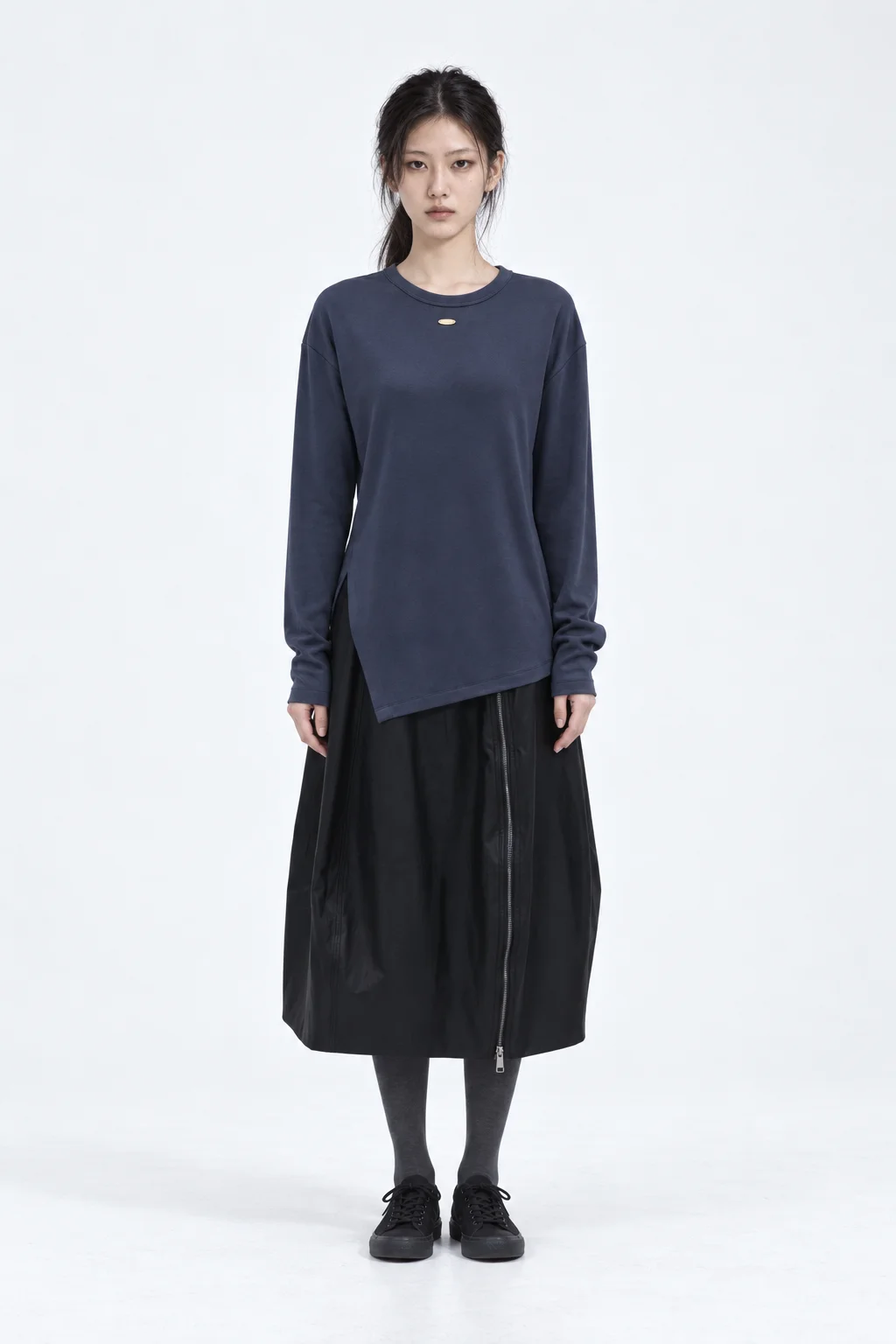 Sandglass silhouette T-shirts 착용컷