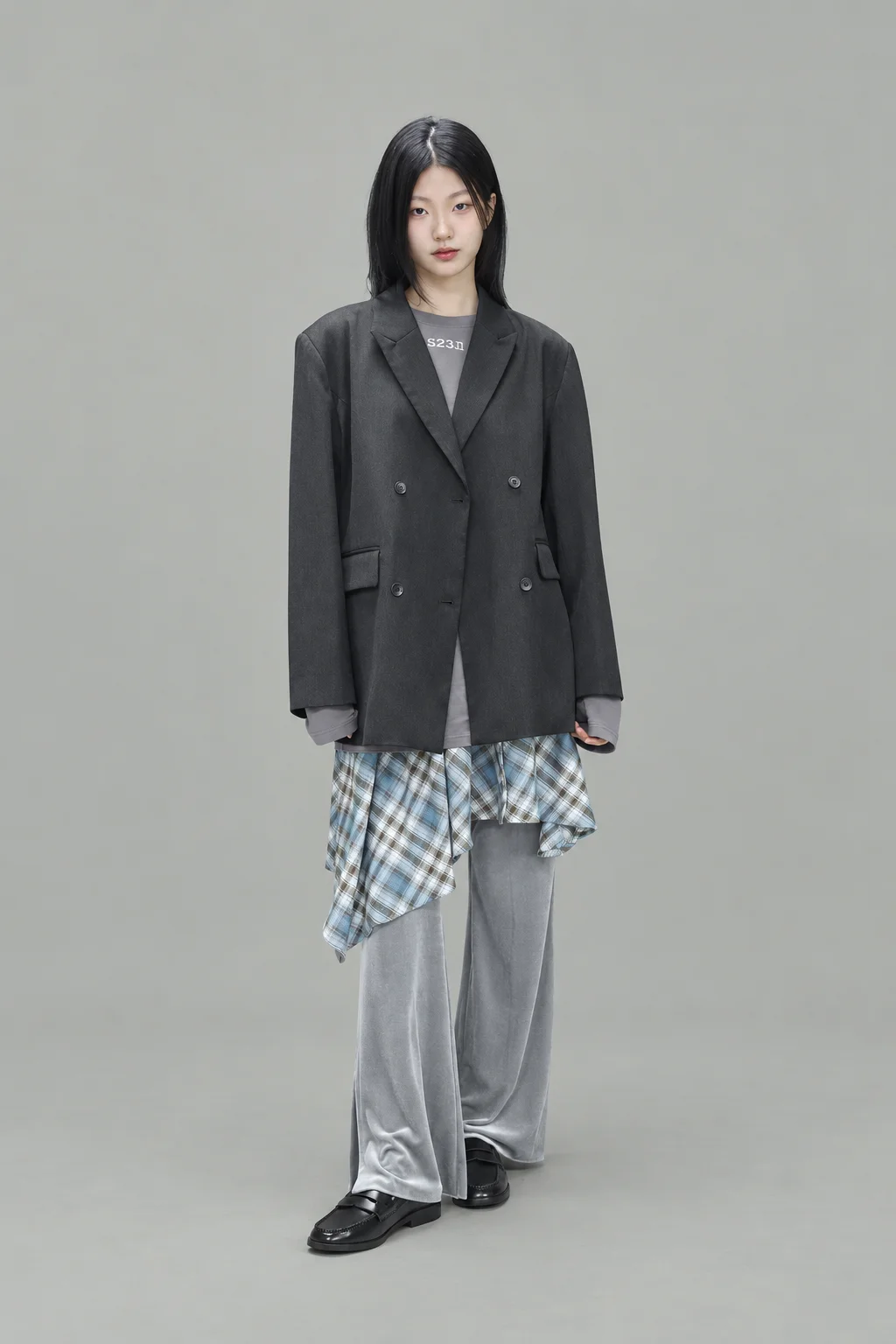 Shoulder pad double jacket