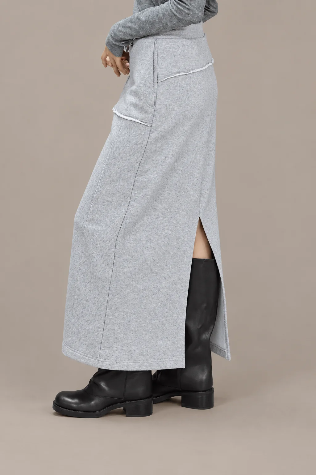 Vintage mood jursey skirt
