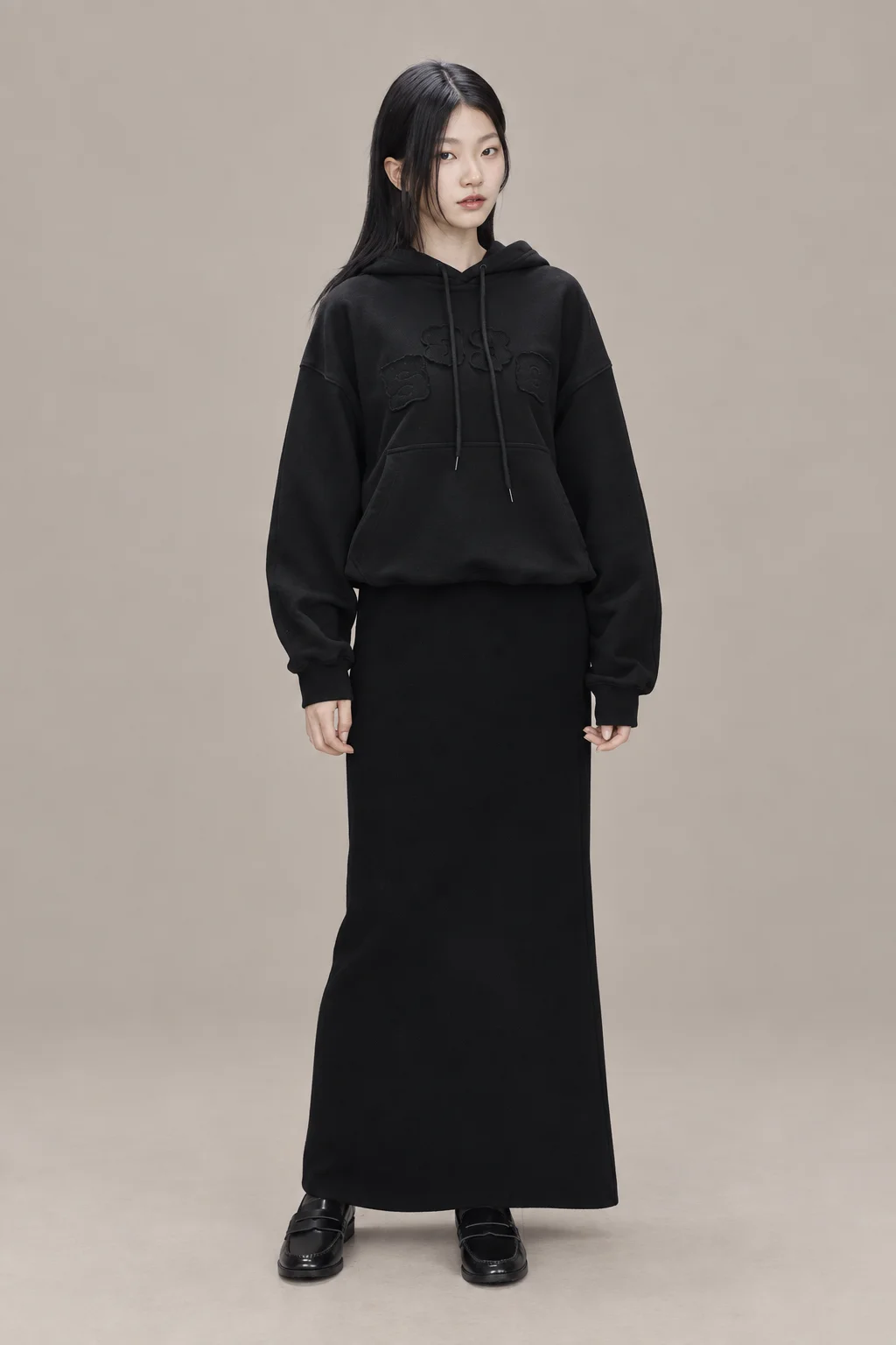 Knit like long skirt