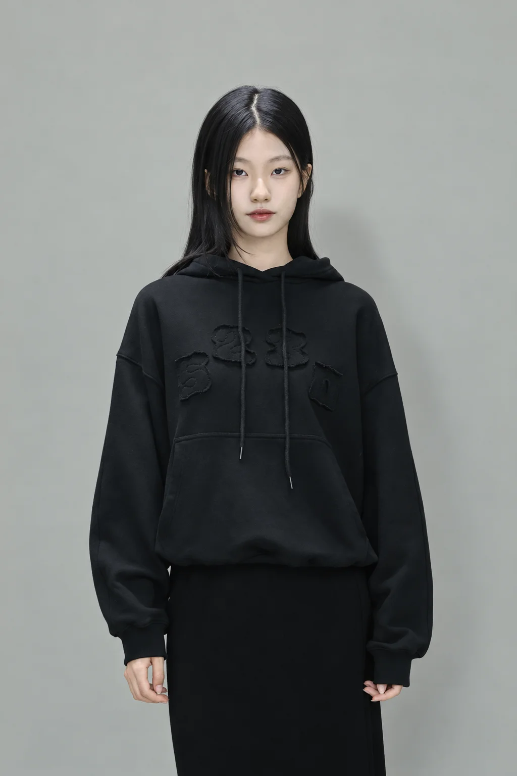 5230 Logo applique hoody MTM