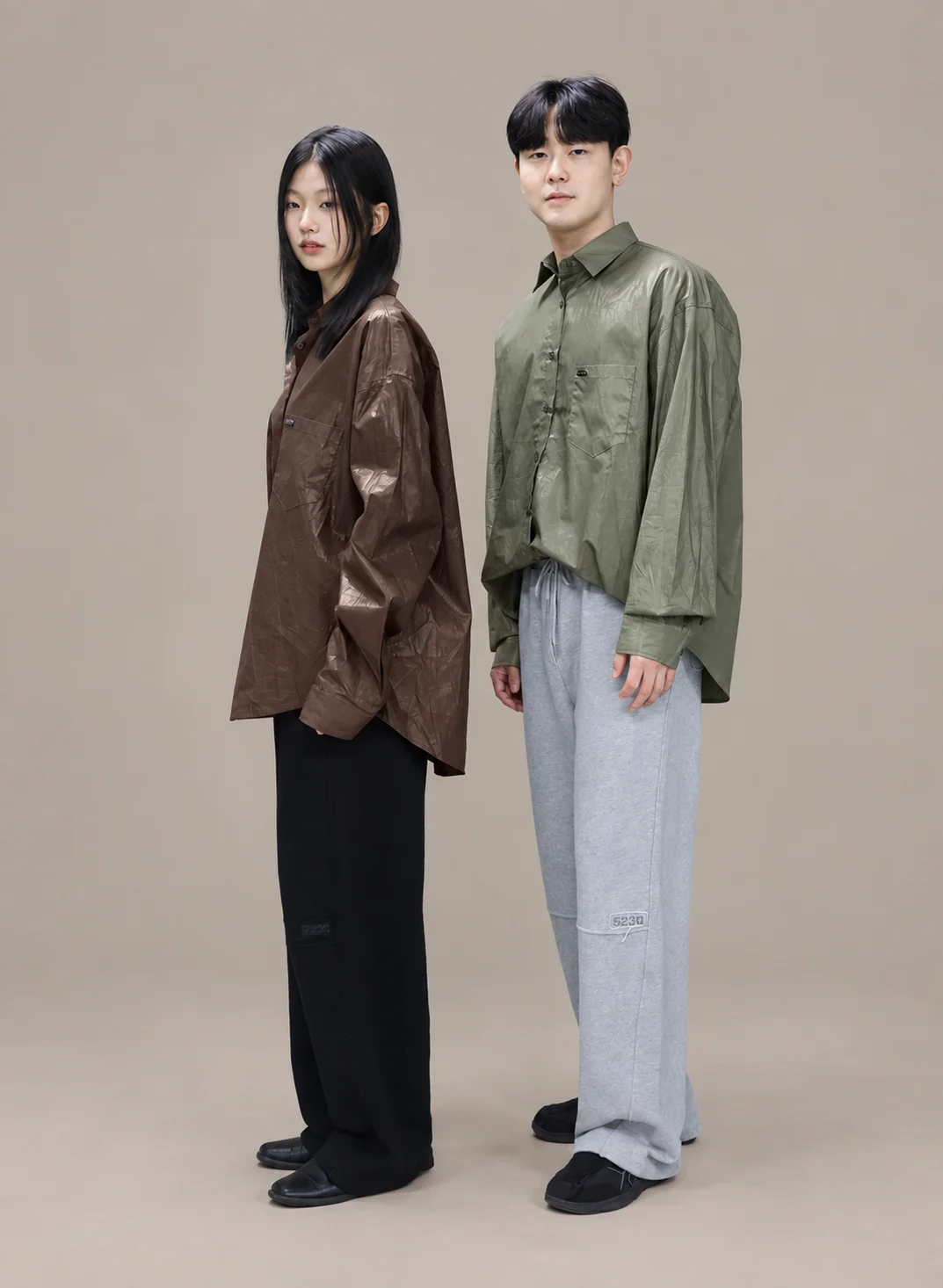 Heavy zurry wide pants 착장컷